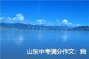 山东中考满分作文：我喜欢_中考满分作文