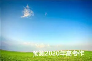 预测2020年高考作文题目：责任_作文1650字_高考作文预测