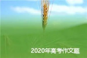 2020年高考作文题目预测：屋檐下的爱_作文650字_高考作文预测