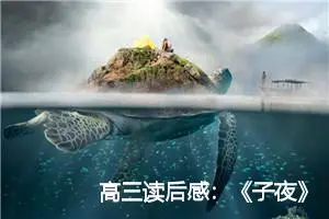 高三读后感：《子夜》读后感500字_高中读后感