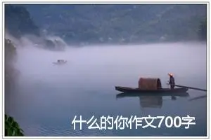 什么的你作文700字_高一作文