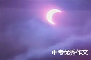 中考优秀作文