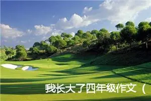我长大了四年级作文（精选27篇）