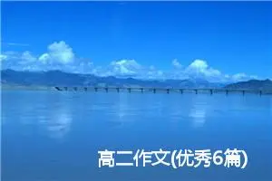 高二作文(优秀6篇)