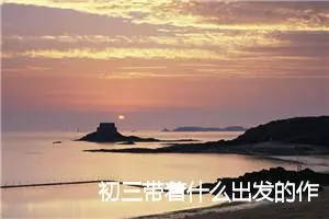 初三带着什么出发的作文600字(优秀8篇)