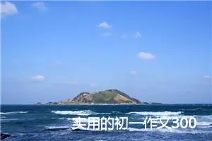 实用的初一作文300字(优秀3篇)