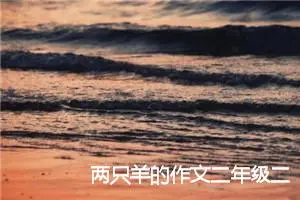两只羊的作文二年级二年级(优秀28篇)
