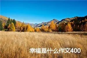 幸福是什么作文400字六年级(优秀22篇)