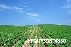 四年级作文旅游350字(优秀13篇)