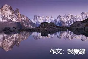 作文:我爱绿