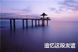 追忆这段友谊