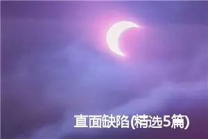 直面缺陷(精选5篇)