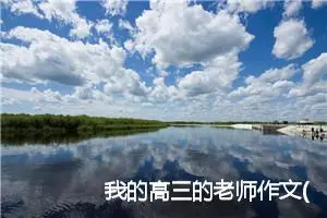 我的高三的老师作文(精选5篇)