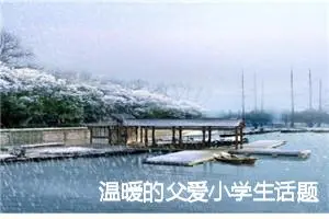 温暖的父爱小学生话题作文(精选5篇)