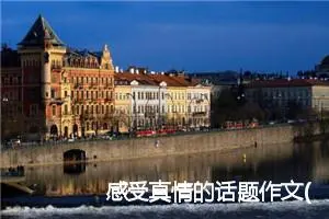 感受真情的话题作文(精选6篇)