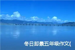 冬日即景五年级作文(精选10篇)