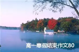 高一寒假结束作文800字(精选5篇)