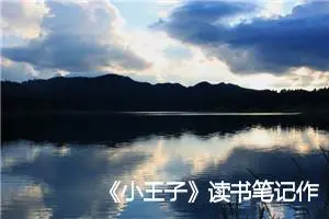 《小王子》读书笔记作文600字(精选10篇)