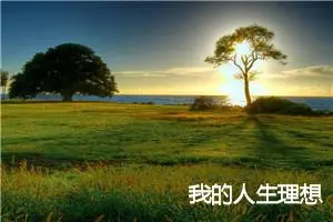 我的人生理想