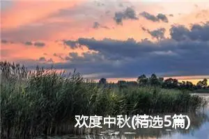 欢度中秋(精选5篇)