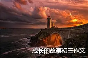 成长的故事初三作文