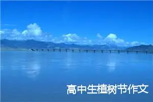 高中生植树节作文