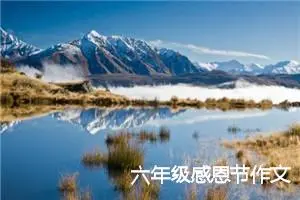 六年级感恩节作文