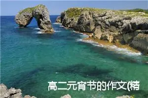 高二元宵节的作文(精选5篇)