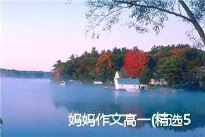 妈妈作文高一(精选5篇)