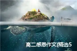 高二感恩作文(精选5篇)