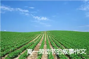 高一劳动节的叙事作文(精选5篇)