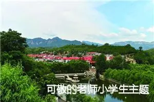 可敬的老师小学生主题作文(精选5篇)