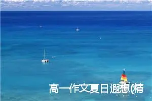 高一作文夏日遐想(精选5篇)