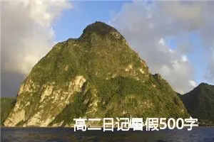 高二日记暑假500字作文(精选5篇)