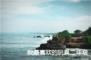 我最喜欢的玩具二年级作文100字