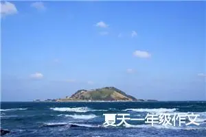夏天一年级作文