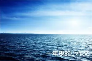 一年级的小作文