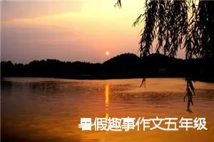 暑假趣事作文五年级