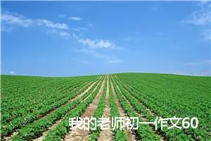 我的老师初一作文600字