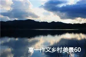高一作文乡村美景600字作文(精选5篇)
