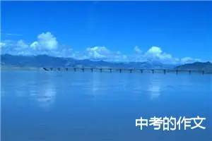 中考的作文