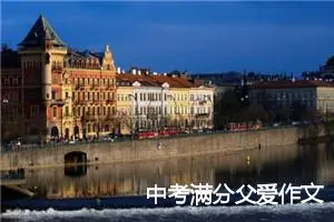 中考满分父爱作文