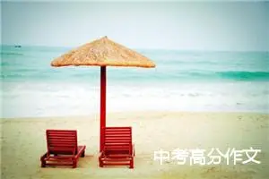 中考高分作文