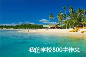 我的学校800字作文高一(精选5篇)