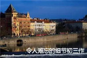 令人难忘的细节初三作文800字(精选5篇)