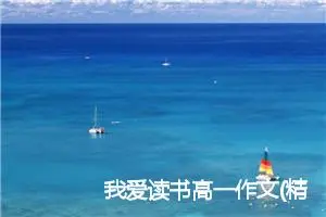 我爱读书高一作文(精选5篇)