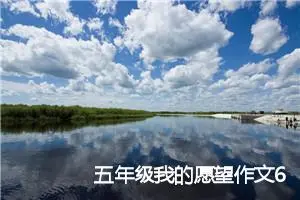 五年级我的愿望作文600字