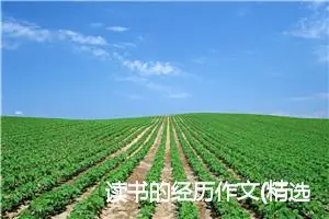 读书的经历作文(精选5篇)