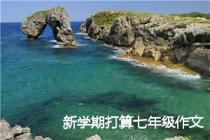 新学期打算七年级作文(精选5篇)