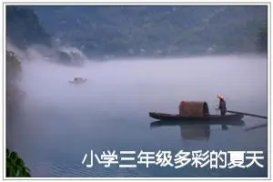 小学三年级多彩的夏天作文600字(精选5篇)